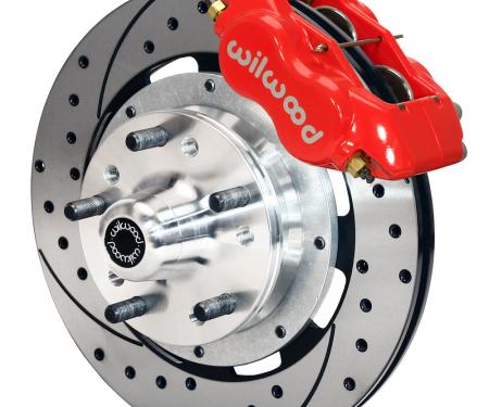 Wilwood Brakes Forged Dynalite Big Brake Front Brake Kit (Hub) 140-9053-DR