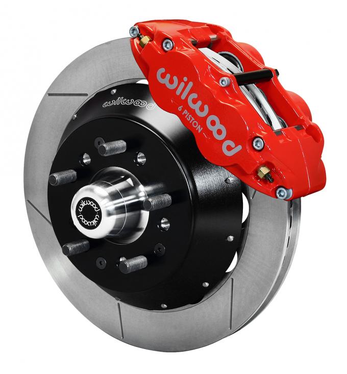 Wilwood Brakes Forged Narrow Superlite 6R Dust-Seal Big Brake Front Brake Kit (Hub) 140-15409-R