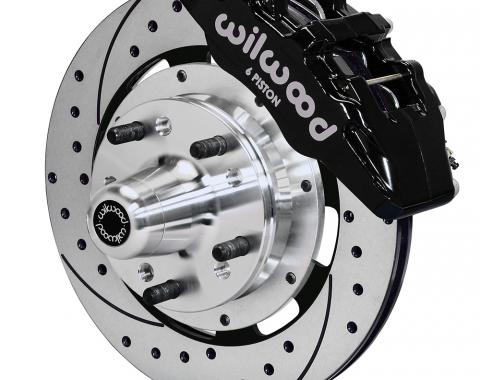 Wilwood Brakes Forged Dynapro 6 Big Brake Front Brake Kit (Hub) 140-10738-D