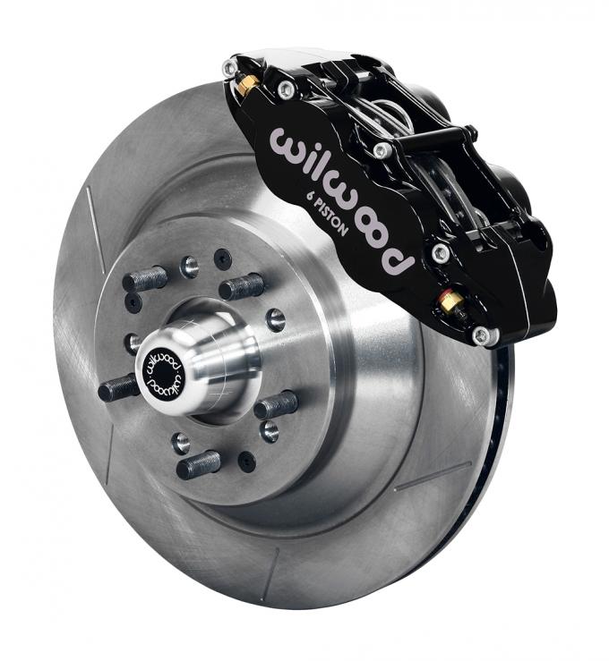 Wilwood Brakes Forged Narrow Superlite 6R Big Brake Front Brake Kit (Hub and 1PC Rotor) 140-12271