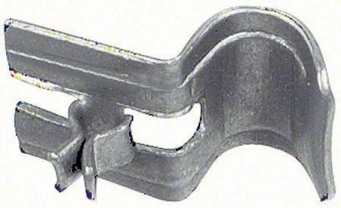AMD Firewall Speedometer Cable Clip, 4-Speed, 66-74 Chevy II Nova K-HC74