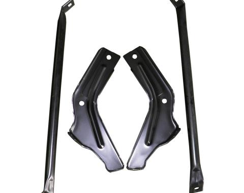 Goodmark Industries 1966-1967 Chevrolet Chevy II Front Bumper Bracket Set GMK4011005664S