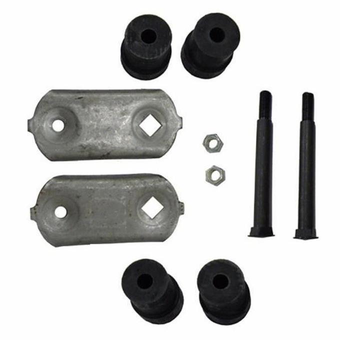 Goodmark Industries 1962-1981 Buick / Chevrolet / Oldsmobile / Pontiac Rear Leaf Spring Shackle Kit GMK402099867K