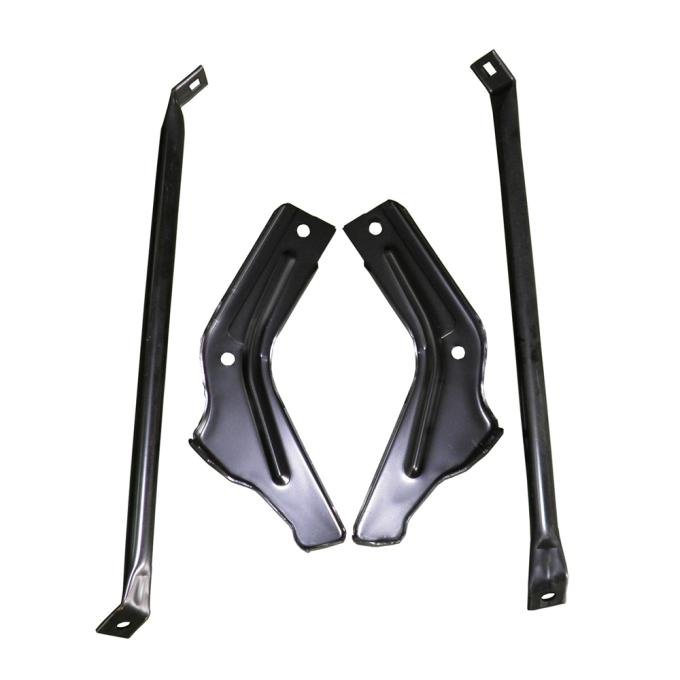 Goodmark Industries 1966-1967 Chevrolet Chevy II Front Bumper Bracket Set GMK4011005664S