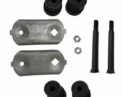 Goodmark Industries 1962-1981 Buick / Chevrolet / Oldsmobile / Pontiac Rear Leaf Spring Shackle Kit GMK402099867K