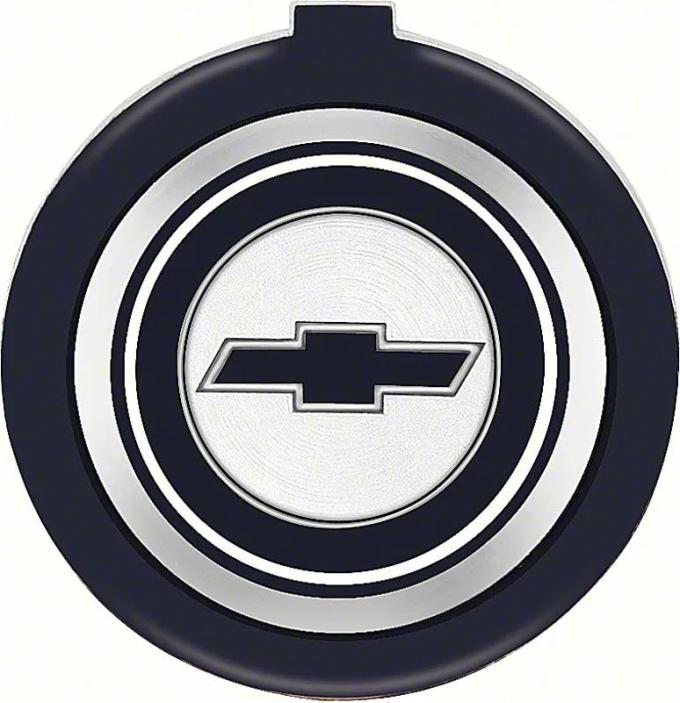 AMD Horn Cap Emblem, Bowtie with 4-Spoke Sport Wheel, 71-72 Nova; 71-73 Camaro; 71-72 Chevelle Monte Carlo El Camino X459-3571-6