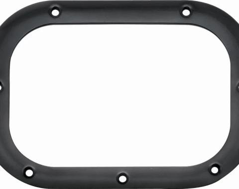AMD Shift Boot Plate, Black, 4-Speed, 62-67 Chevy II Nova K-3849851