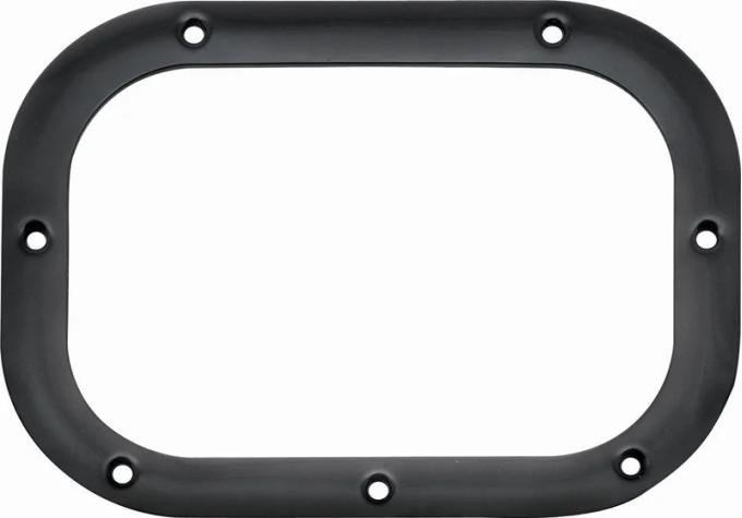 AMD Shift Boot Plate, Black, 4-Speed, 62-67 Chevy II Nova K-3849851