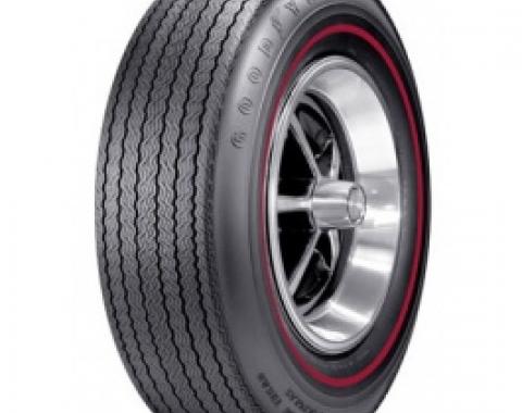 Nova Tire, E70/14 Polyglas, .350 Red Stripe, 1968-1970