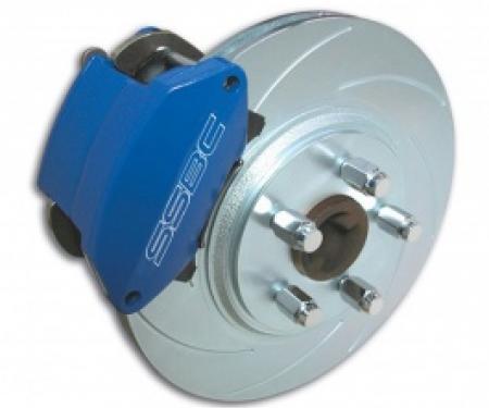 Nova Disc Brake Conversion, Rear, 11.25 Inch Rotor, Sport R1Plus, Polished, 1962-1967