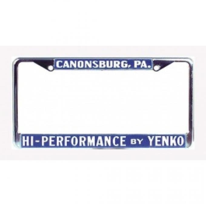 Nova Yenko License Frame, High Performace By Yenko