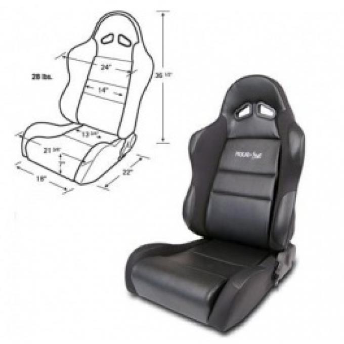 Nova Bucket Seat, Sportsman Series, Left