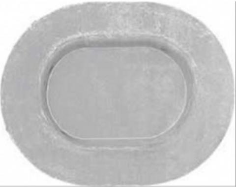 Nova Floor Pan Plug, Metal, Oval, 1962-1976