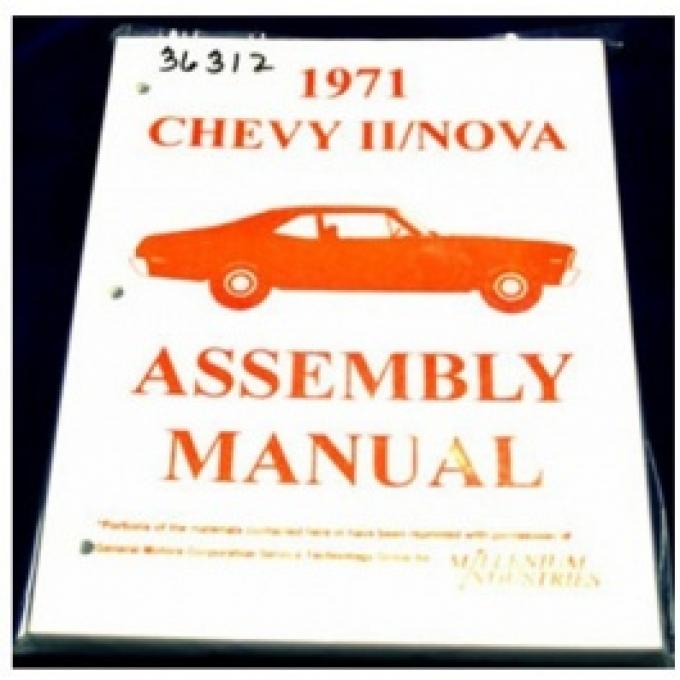 Nova Factory Assembly Manual, 1971