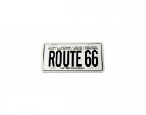 License Plate, Route 66, 8 States