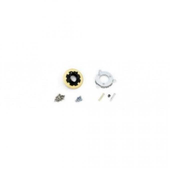 Nova Horn Cap Contact & Mounting Parts Kit, Wood Steering Wheel, 1967-1970