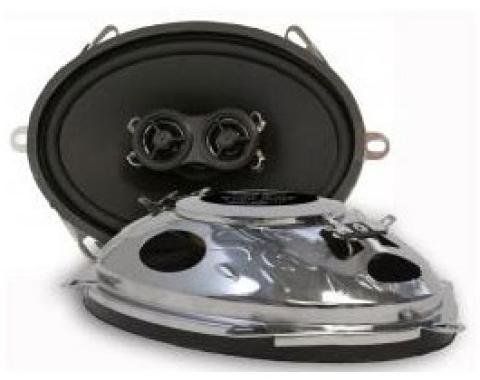 Nova Speaker, Dash, 5 X 7, Dual Voice Coil, With Mounting Bracket, 1966-1967