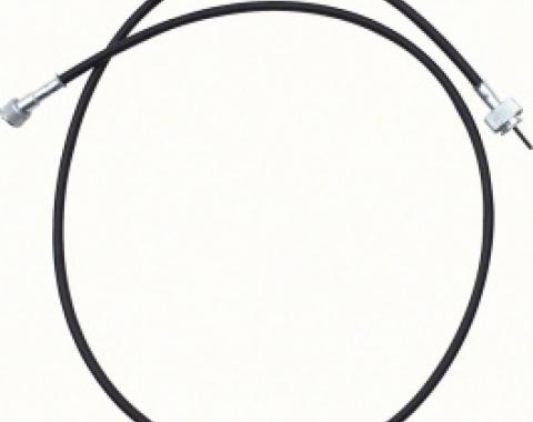 Nova Speedometer Cable, Thread-On, 55 Inch, Without Grommet, 1962-1969