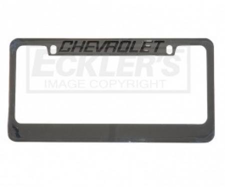 Nova License Plate Frame, Chevrolet Block Letters, 1962-1979