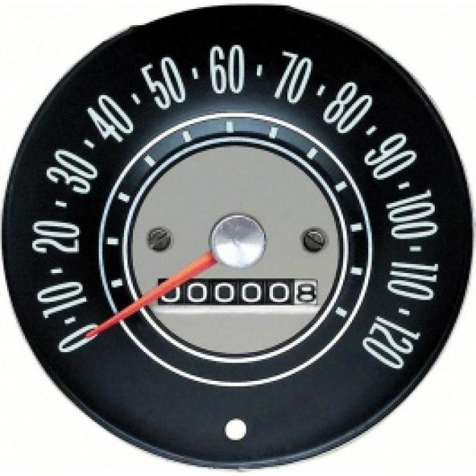 Nova Speedometer, 120 MPH, 1965