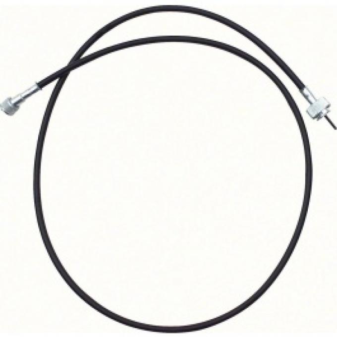 Nova Speedometer Cable, Thread-On, 55 Inch, Without Grommet, 1962-1969