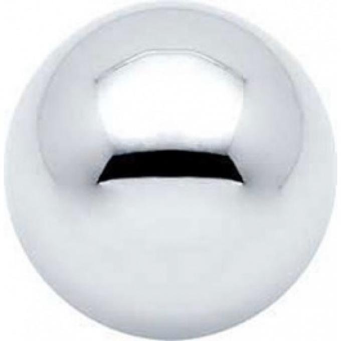Nova Shift Knob, 4 Speed, Chrome, 5/16-18 Thread, 1962-1979