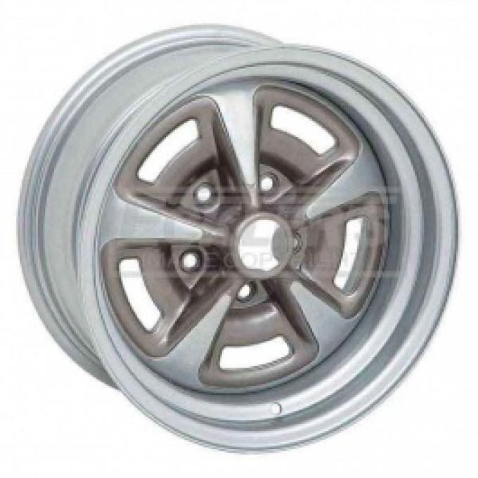 Nova And Chevy II Yenko Style Rally II Wheel, 15 x 8, 4 Backspace, 1962-1979