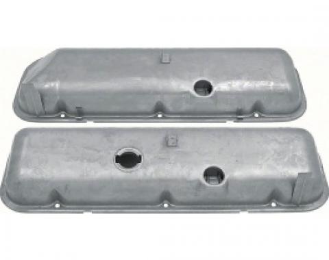 Nova Valve Covers, Unfinished, Big Block, With Power Brakes, 1967-1972