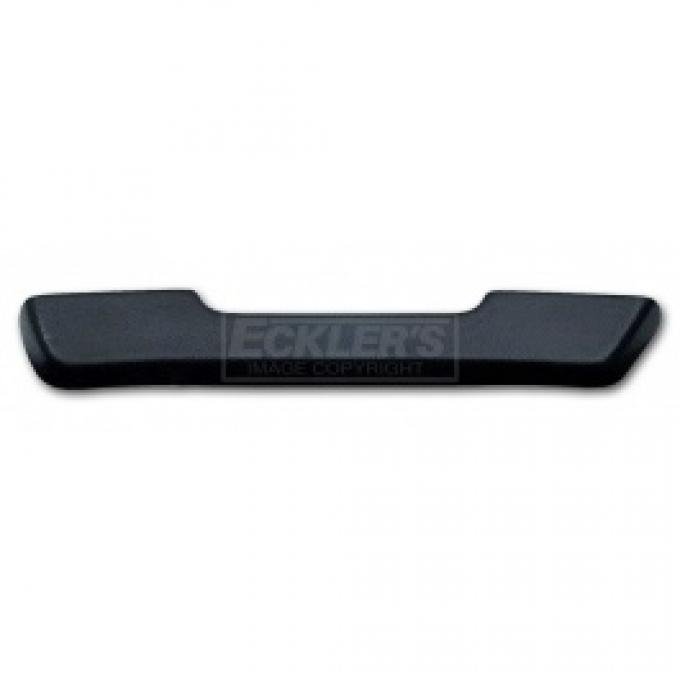 Nova Black Urethane Front Arm Rest Pad, Right, 1968-1974