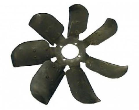 Nova Engine Cooling Fan, 7-Blade, Non-Date Coded, For Use With Fan Clutch, 1969-1976
