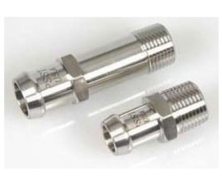 Nova Heater Hose Fitting Set, Small Block, Hex Head, Stainless Steel, 1967-1968