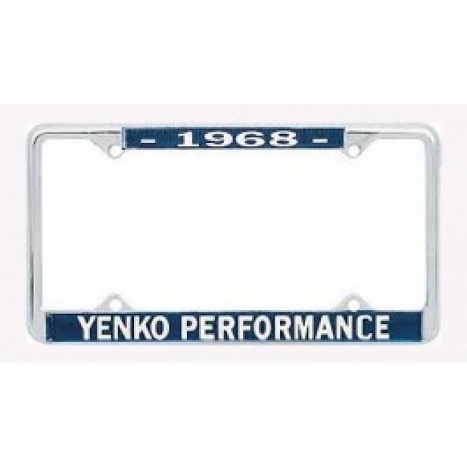 Nova Yenko Performace License Frame, 1968