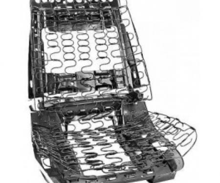 Nova Seat Frame Assembly With Springs, Left Or Right Side, 1969-1972