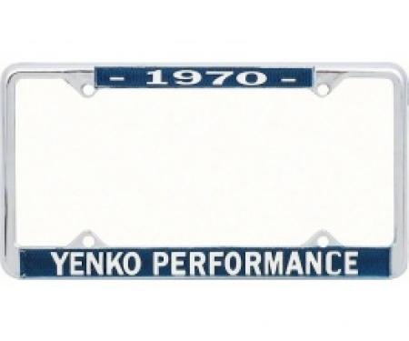 Nova License Frame, Yenko, 1970