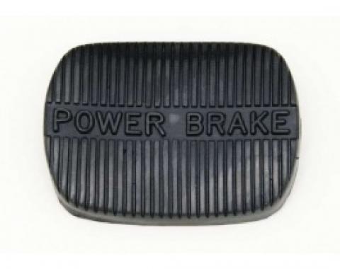 Nova Power Brake Pedal Pad, Manual Transmission, 1962-1967