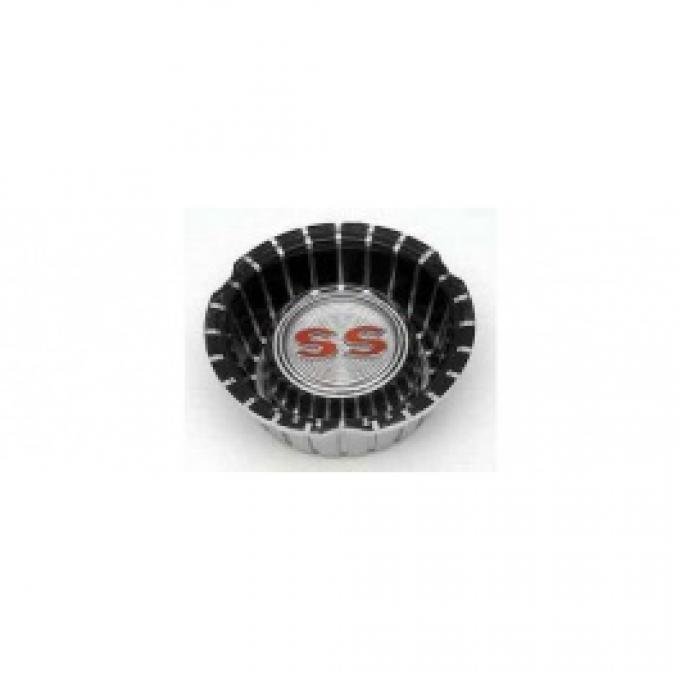 Nova Wheel Cover Emblem Insert, Super Sport, 1963-1964