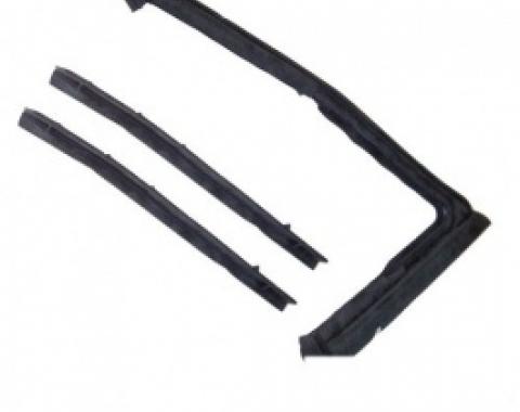 Nova Vent Window Weatherstrip, 2 & 4-Door Sedan, 1968-1972