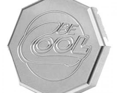 Nova Radiator Cap,Be Cool,Billet,Octogan,Natural Finish