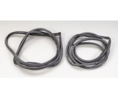 Door Weatherstrip, 2-Door, Sedan, 1968-1974 