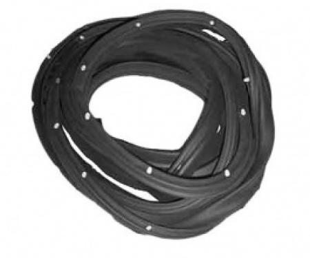 Nova Door Weatherstrip, Rear, 4-Door, Sedan, 1975-1979