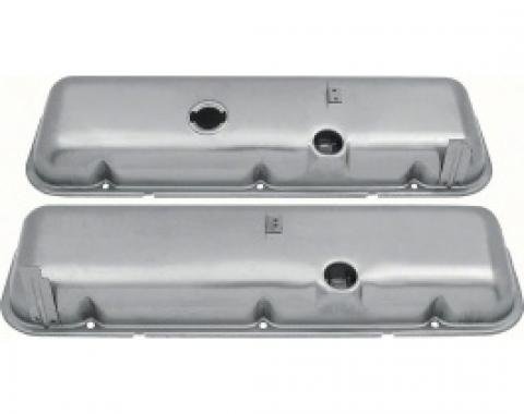 Nova Valve Covers, Unfinished, Big Block, Without Power Brakes, 1967-1972