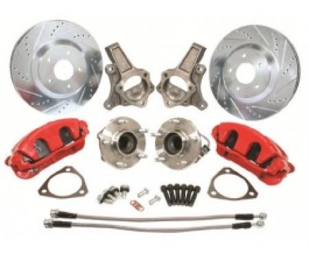 Nova Brake Upgrade Kit, C5 Corvette Style, 1968-1974