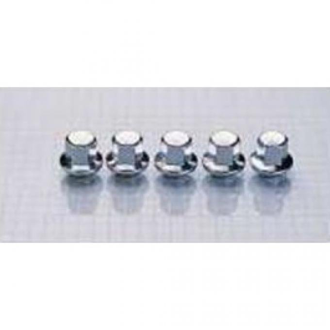 Nova Corvette Style Aluminum Wheel Lug Nuts, 5-pc