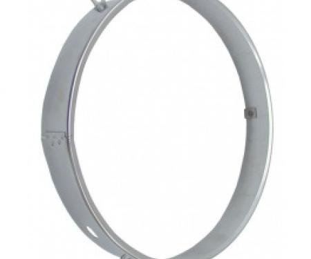 Chevy II-Nova Retaining Ring, Headlamp Seal Beam, Stainless Steel, 1962-1975