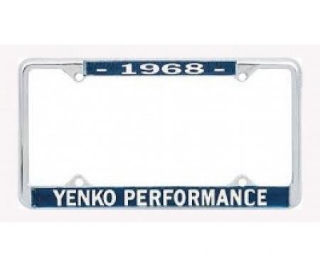 Nova Yenko Performace License Frame, 1968