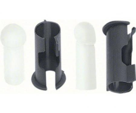 Nova Sun Visor Bushing/Tip Kit, 1965-1973