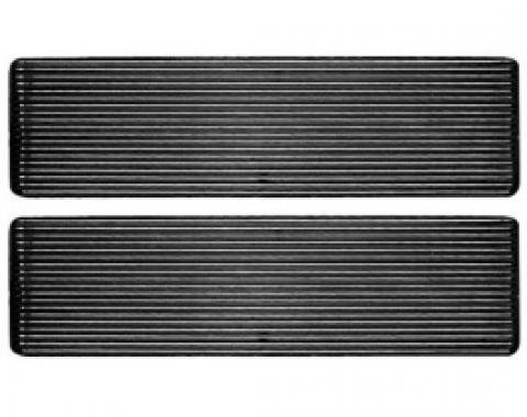 Nova Super Sport (SS) Hood Louvers, Finned, 1968-1972