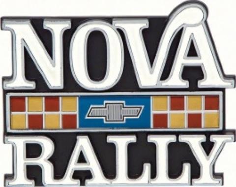 Nova Emblem, Fender, Rally, 1977-1979