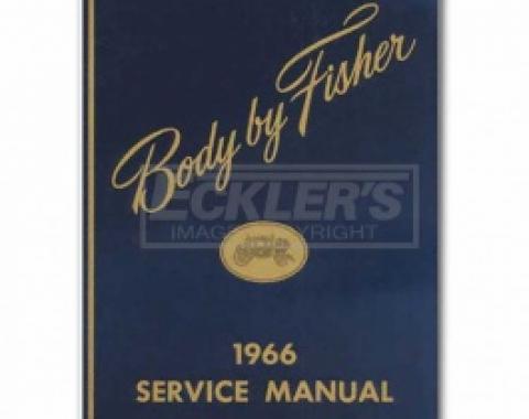 Nova And Chevy II Body By Fisher Service Manual, 1966