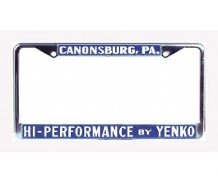Nova Yenko License Frame, High Performace By Yenko